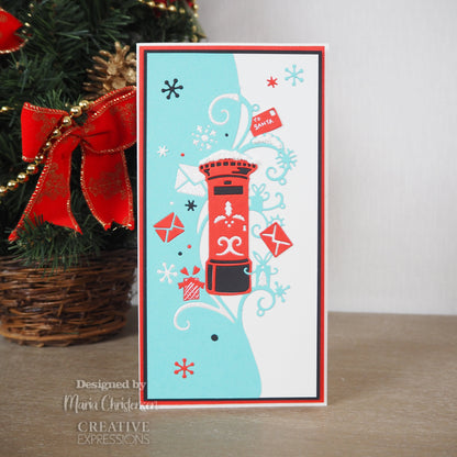 Matrice de découpe Creative Expressions Paper Cuts Christmas Post Edger