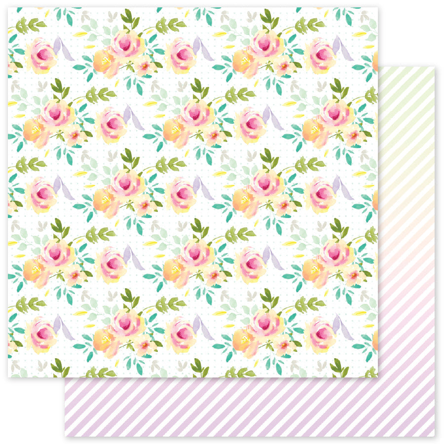 Collection de papiers 12x12 Motifs Pastel 1.0 34830