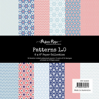 Motifs 1.0 Collection de papiers 6x6 32358