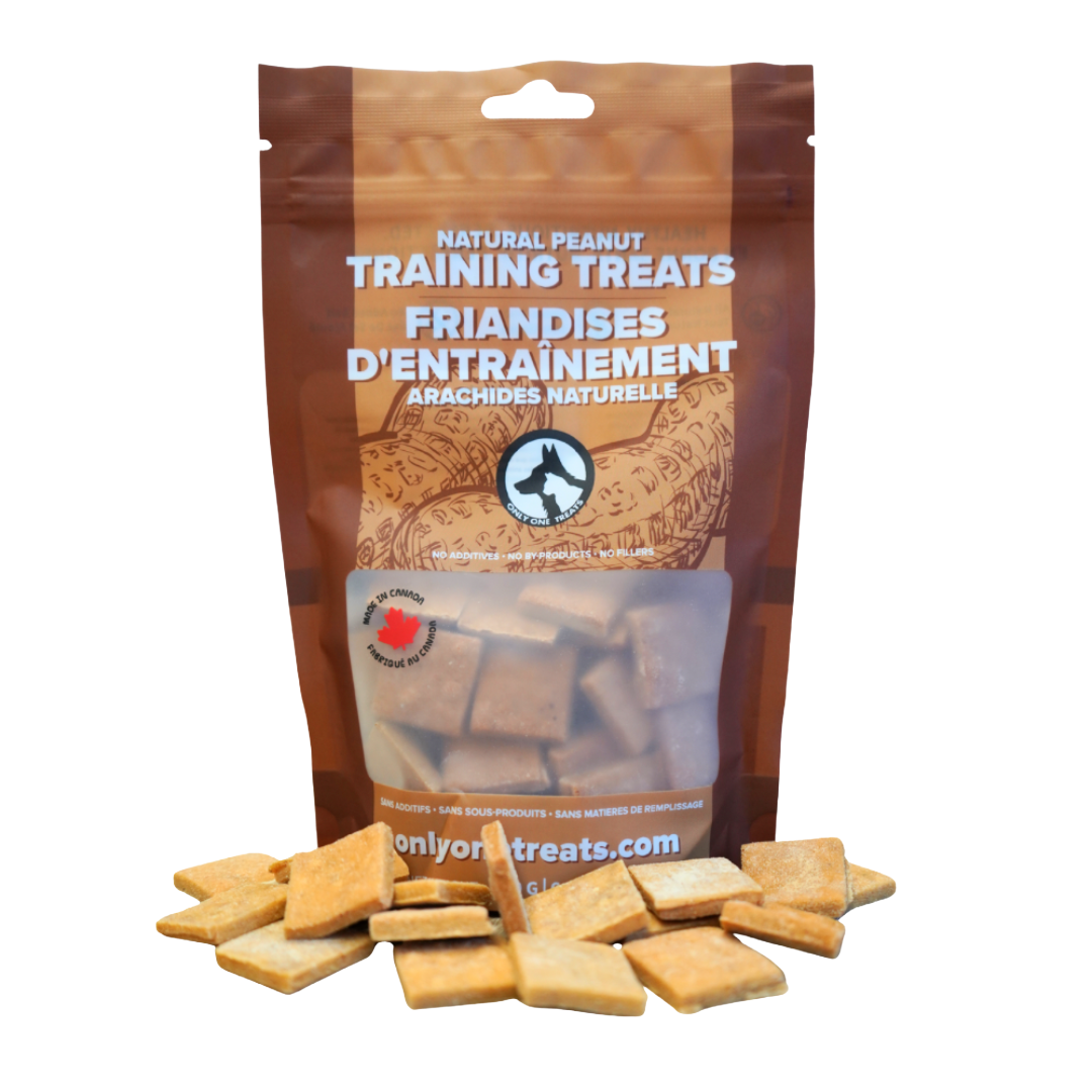 Friandises d'entraînement au beurre de cacahuète naturelles et tendres 170 g