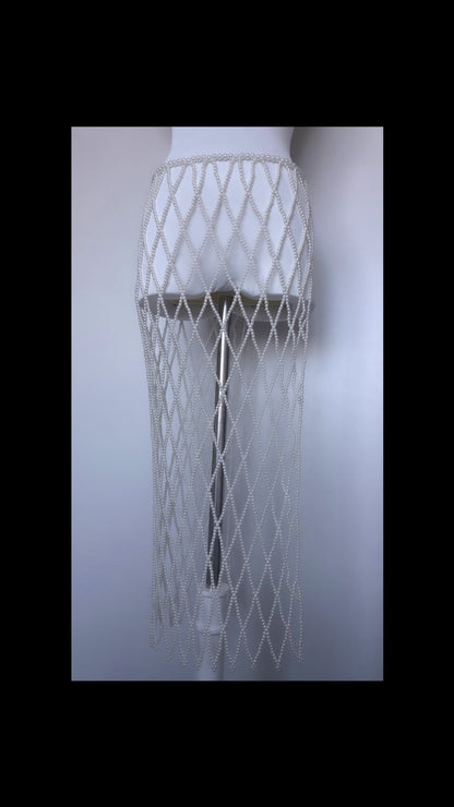 Midi- Pearl Skirt