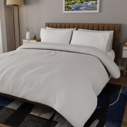 Parure de draps en percale de coton biologique essentielle
