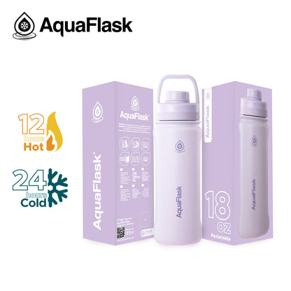 Bouteilles d'eau isothermes sous vide AquaFlask Original 530ml (18oz)