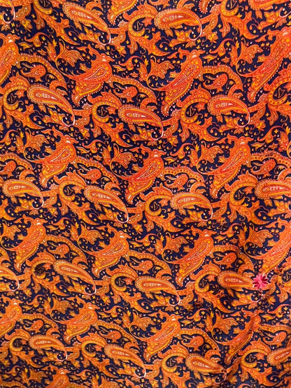 PRC7695 Avatar Pure Silk Short Kaftan Tunic with Slits