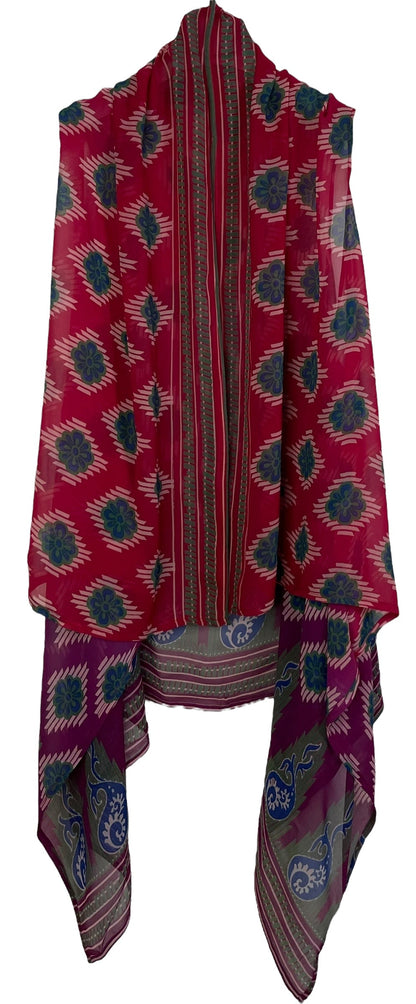 PRG6755 Sheer Avatar Pure Silk Versatile Vest