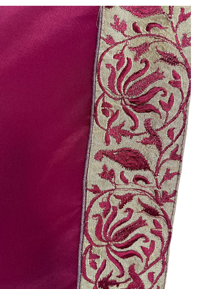 PRC6391A Avatar Pure Silk Side Slit Top