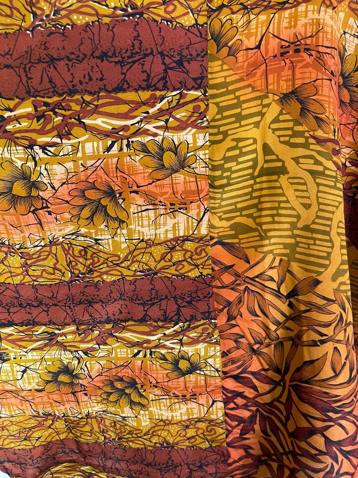 PRC6861 Haut Cascade en Soie Pure Avatar