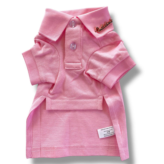 Chemise en coton rose