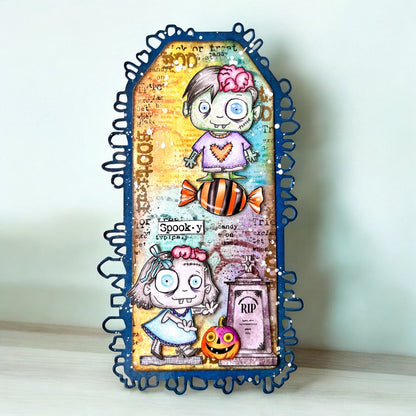 AALL and Create - A7 Stamp Set - Brainy and Cute