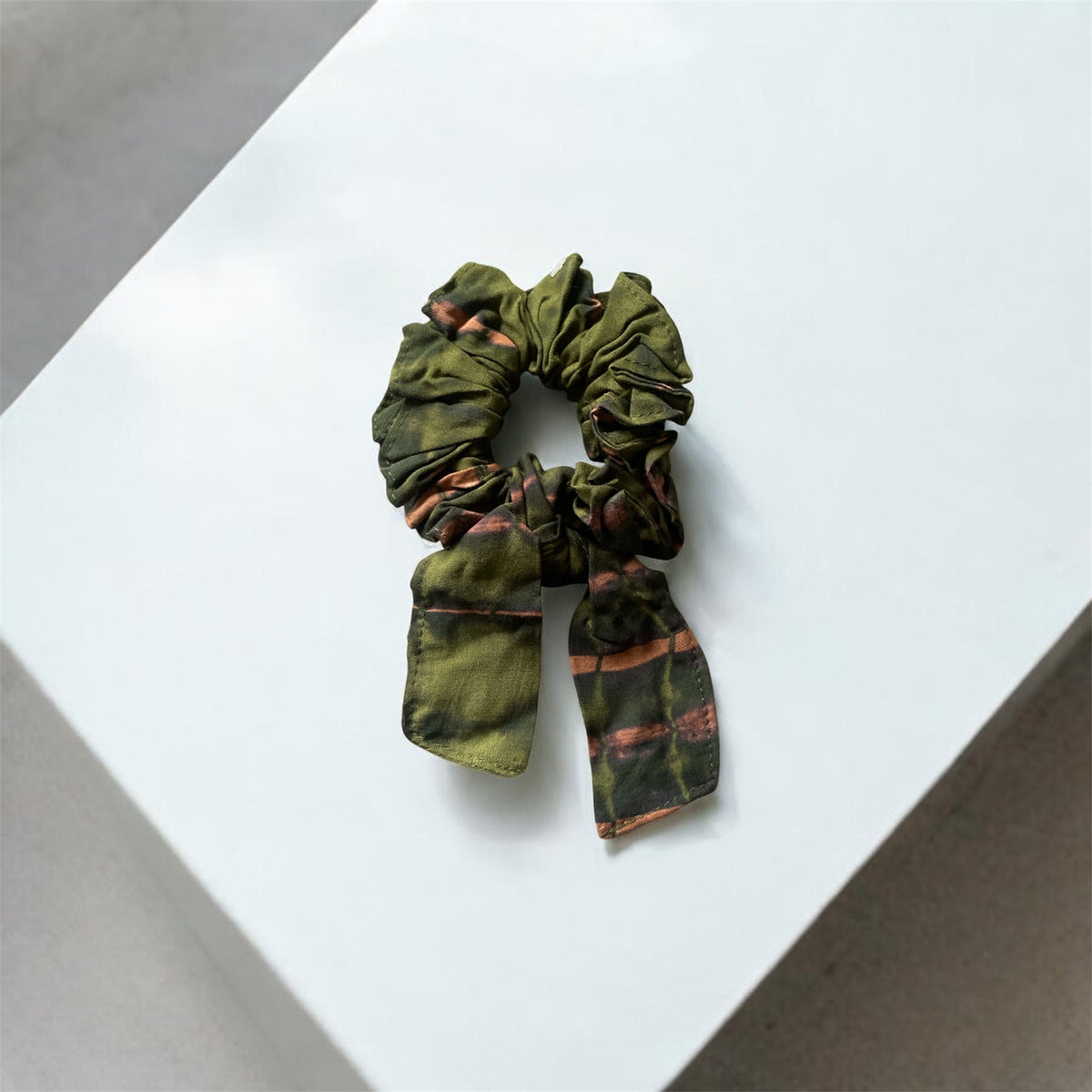 Tie Dye Scrunchie With Tail