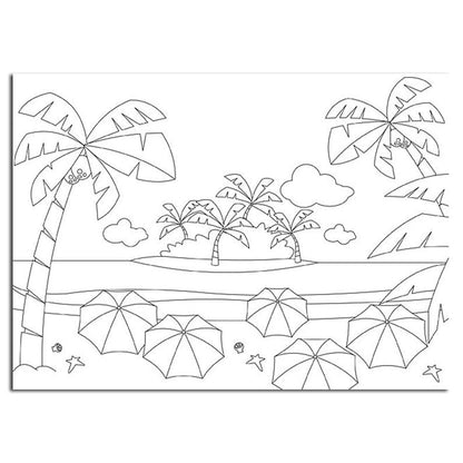 Dossier de gaufrage d'images - Vacances d'été