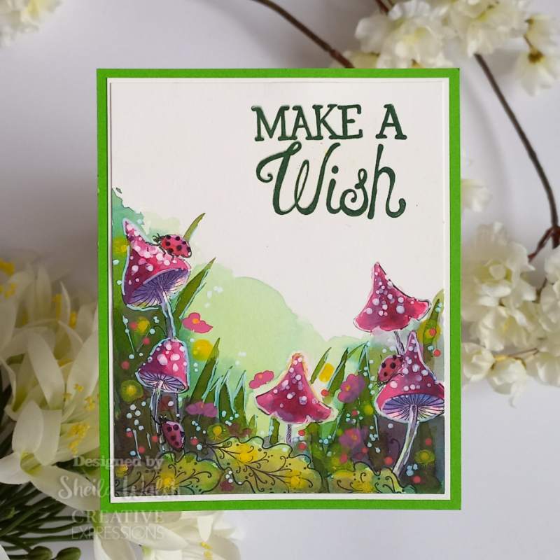 Pink Ink Designs Fairy Magic Lot de tampons transparents 6 x 8 po