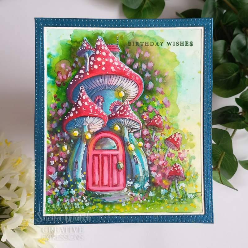 Pink Ink Designs Fairy Magic Lot de tampons transparents 6 x 8 po