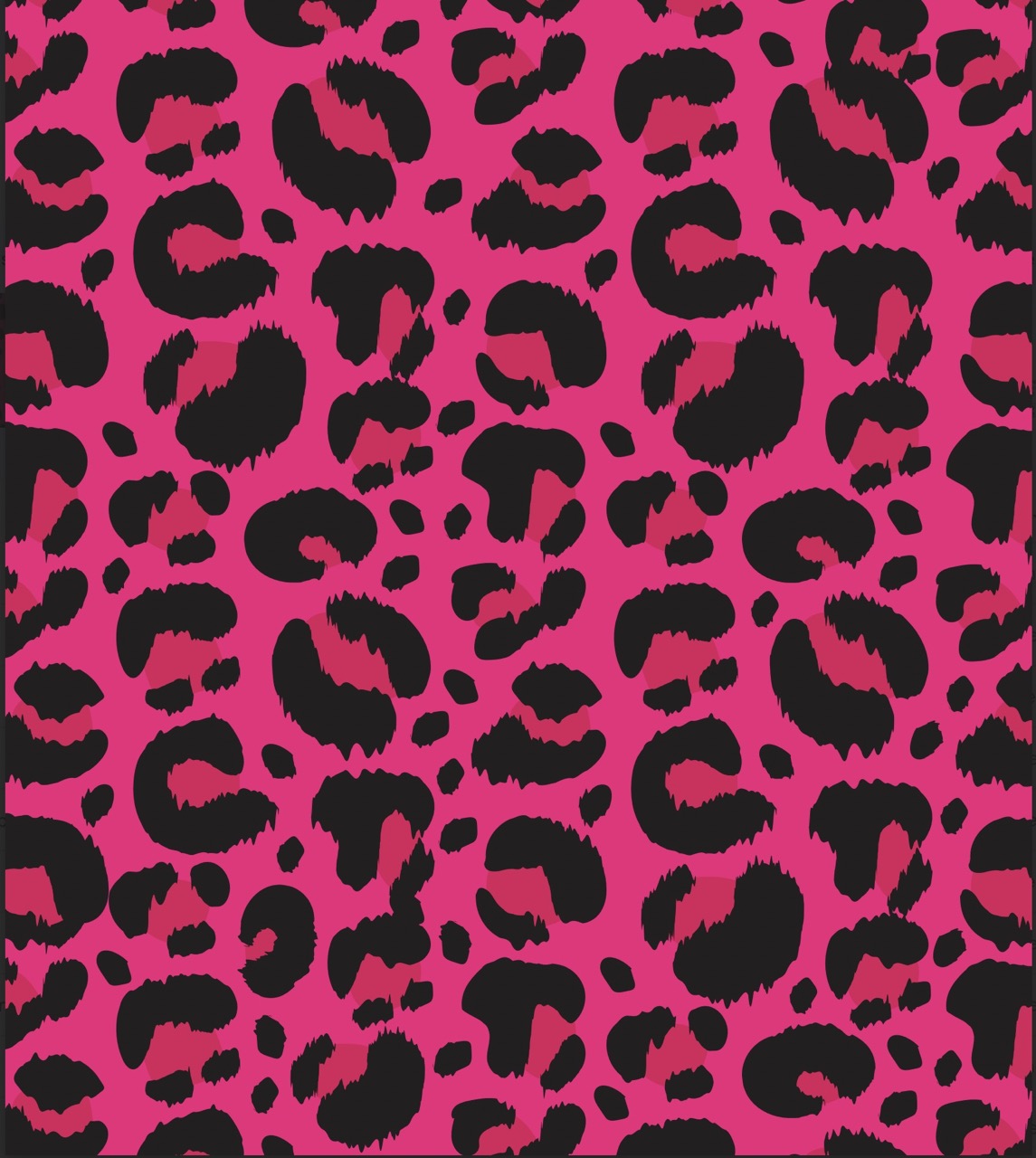 Vinyle thermocollant guépard rose Craft HTV
