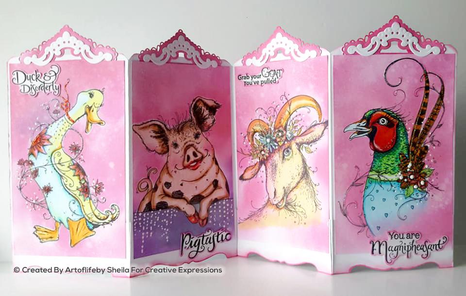 Set de Tampons Transparents Magnipheasant A5