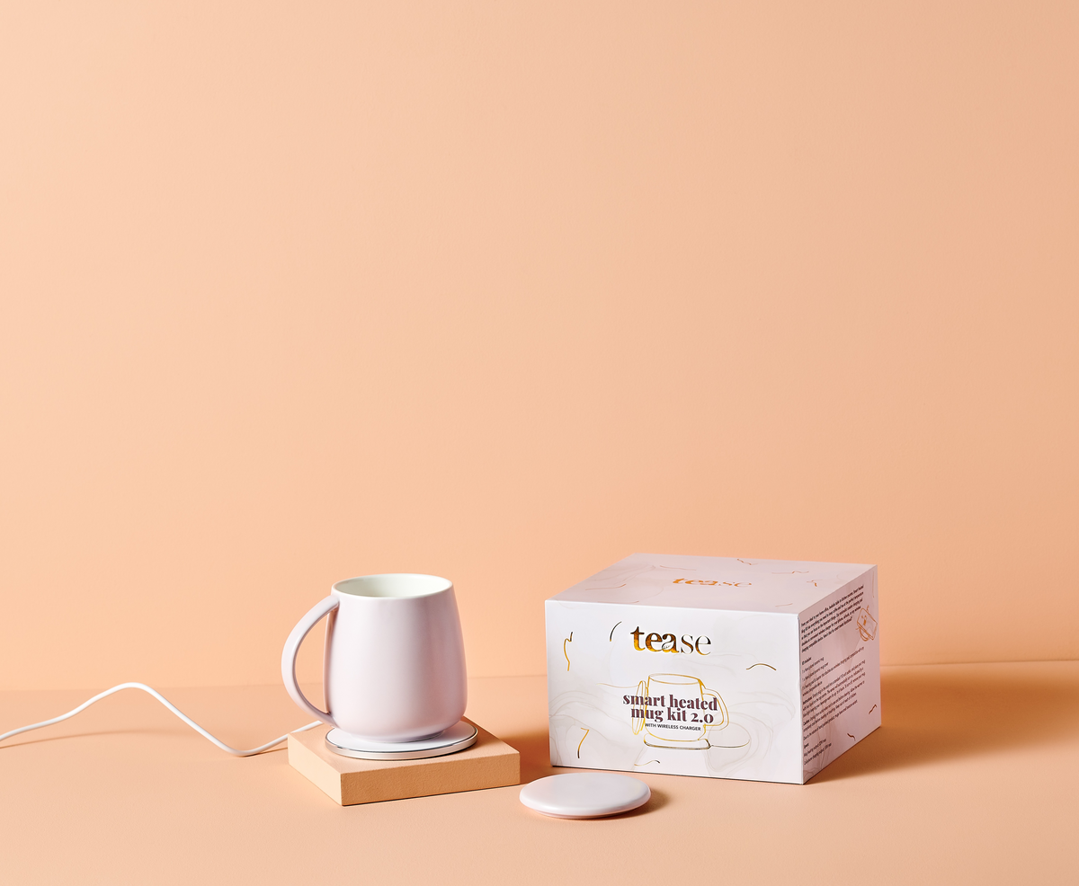 Kit de tasse chauffante intelligente 2.0 avec chargeur sans fil