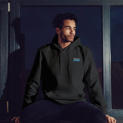 Hoodie "Brodame" cursive brodé