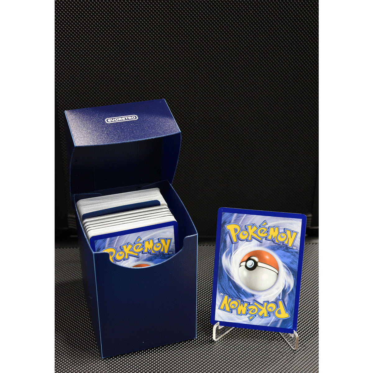 EVORETRO Plastic Deck Box fit 100 card good for Commander