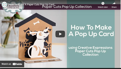 Paper Cuts Woof! Matrice de coupe