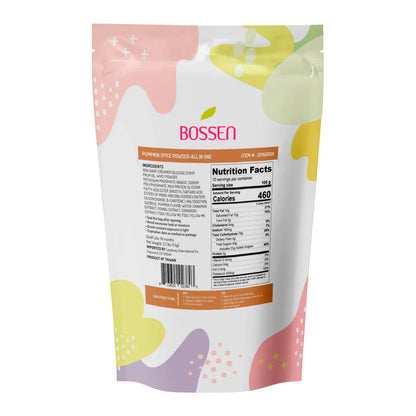 Pumpkin Spice Beverage Mix |  All in One | NEW | 2.2 Lbs. Bag - Bossen Canada - Ships Free Within Canada on Orders Above CAD $199