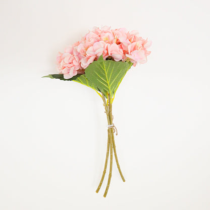 Bouquet d'hortensias artificiels roses Beverly 45,7 cm X 20,3 cm (Lot de 3)