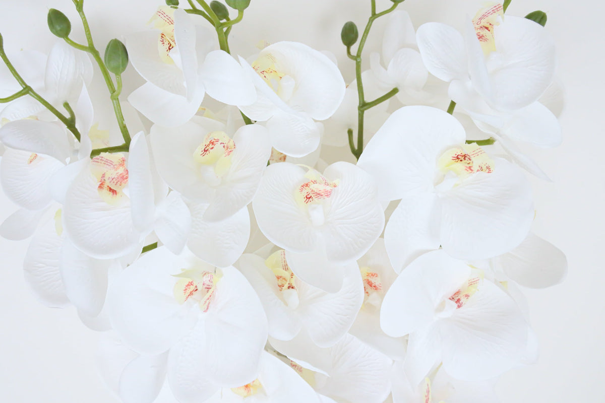 Zuna Artificial White Orchid Bouquet 42'' X 12''(Set Of 6)