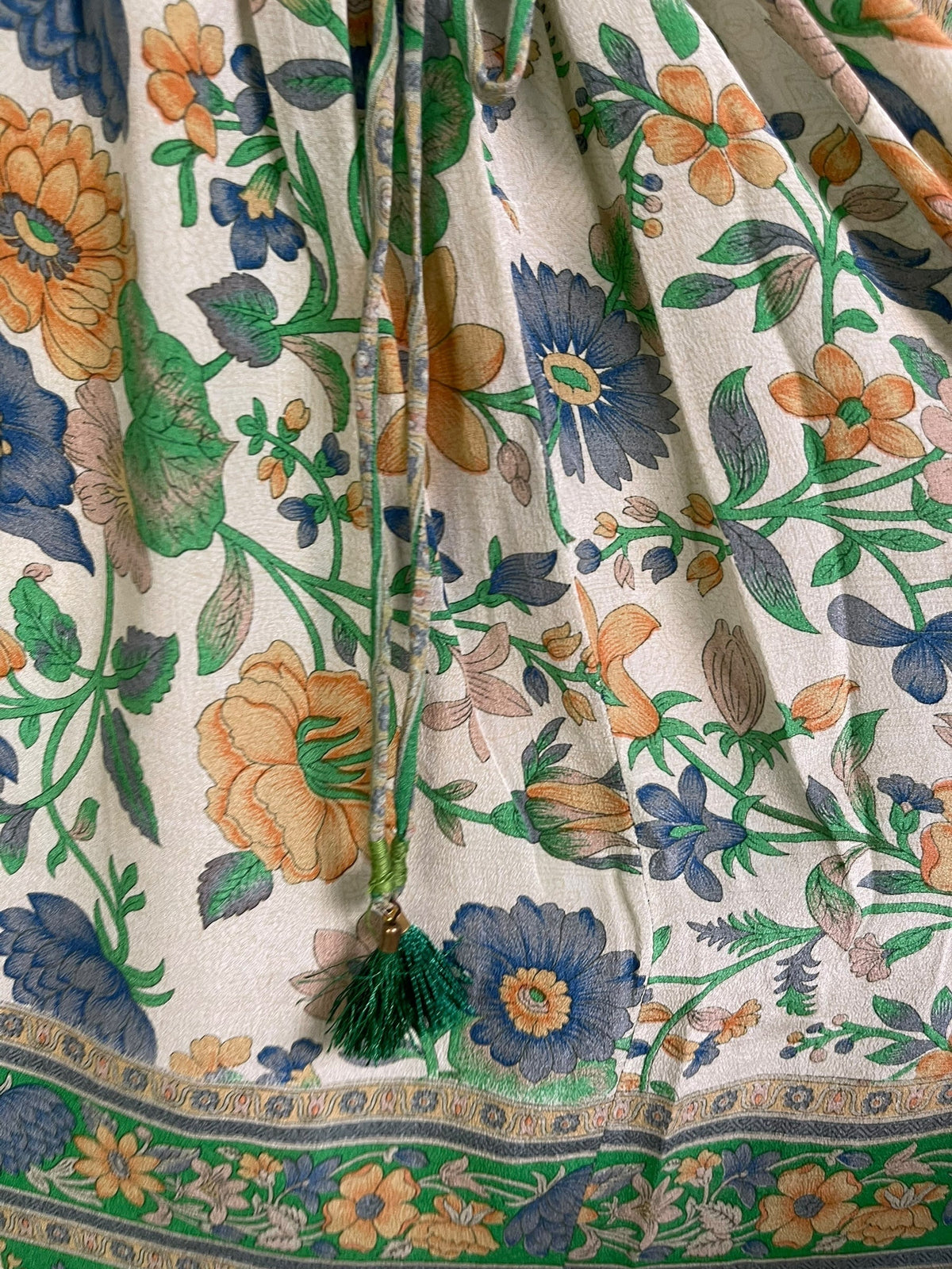 PRC6778 Kaftan long en pure soie Avatar