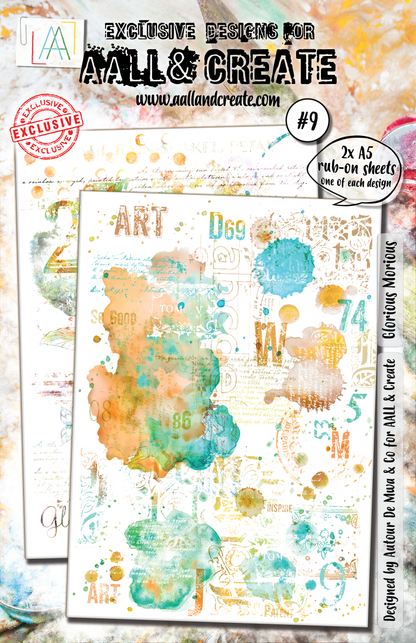 AALL et Create Rub-Ons - Glorious Morious
