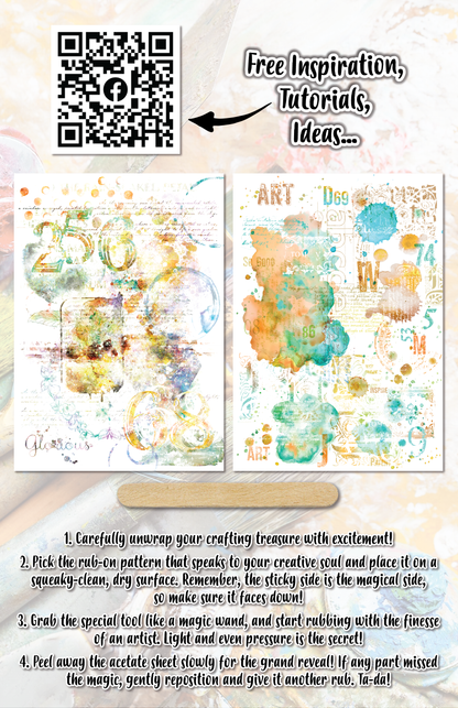 AALL et Create Rub-Ons - Glorious Morious