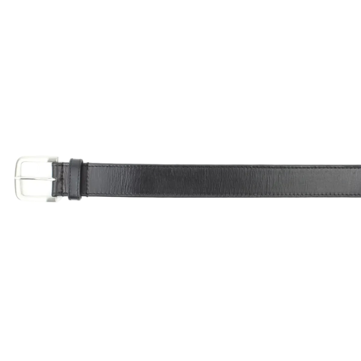 Men’s Buff Grain Leather Travel Belt with Secret Internal Zipper Pocket