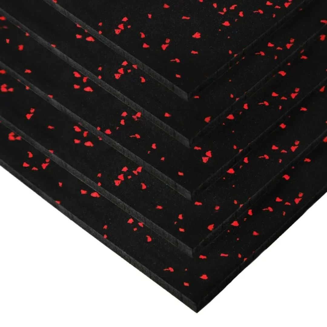 HAJEX Tapis de Sol Durs pour Salle de Sport - Lot de 6