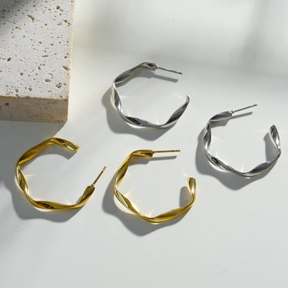 Boucles d'oreilles créoles RIMINI