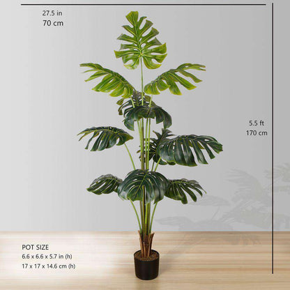 Plante en pot Monstera artificielle Rita (plusieurs tailles)