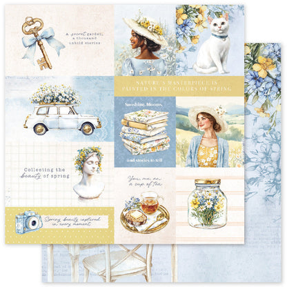 Collection de papiers Le Printemps Rustique 6x6 34251