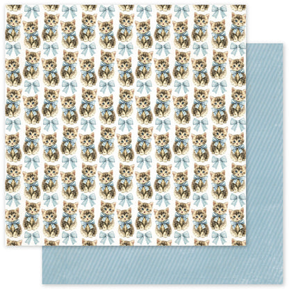 Collection de papiers "Basiques rustiques de printemps" 30x30 cm 34254