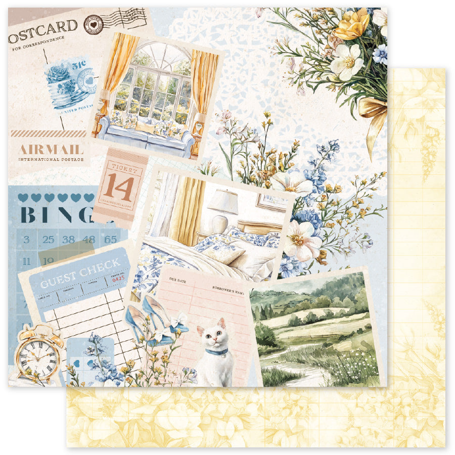 Collection de papiers Le Printemps Rustique 6x6 34251