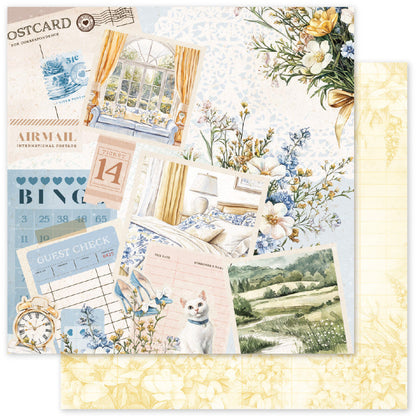 Collection de papiers Le Printemps Rustique 6x6 34251