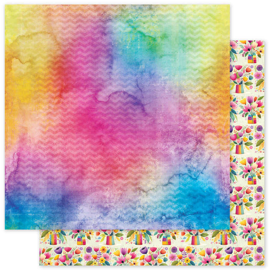 Collection de papiers Rainbow Village Basics 6x6 35319