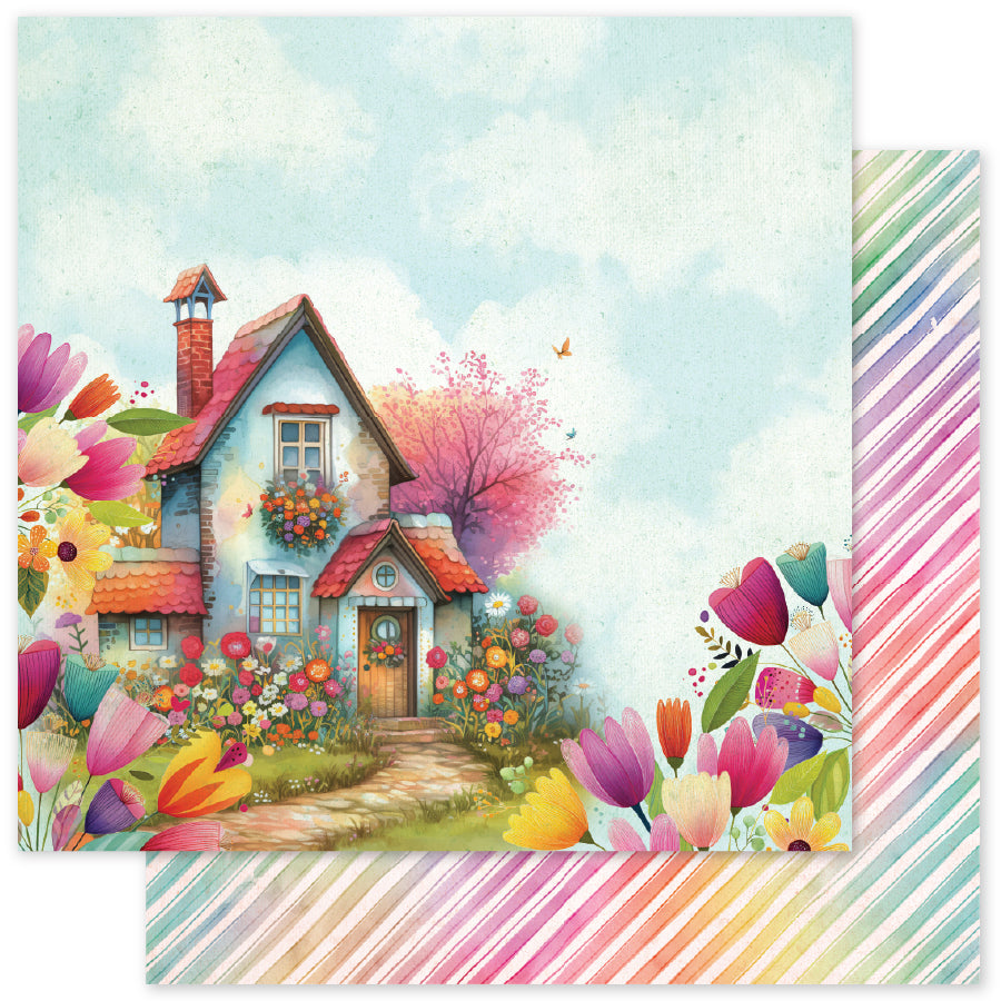 Collection de papiers Rainbow Village Basics 6x6 35319