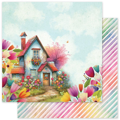 Rainbow Village Basics 12x12 Paper Collection 35322