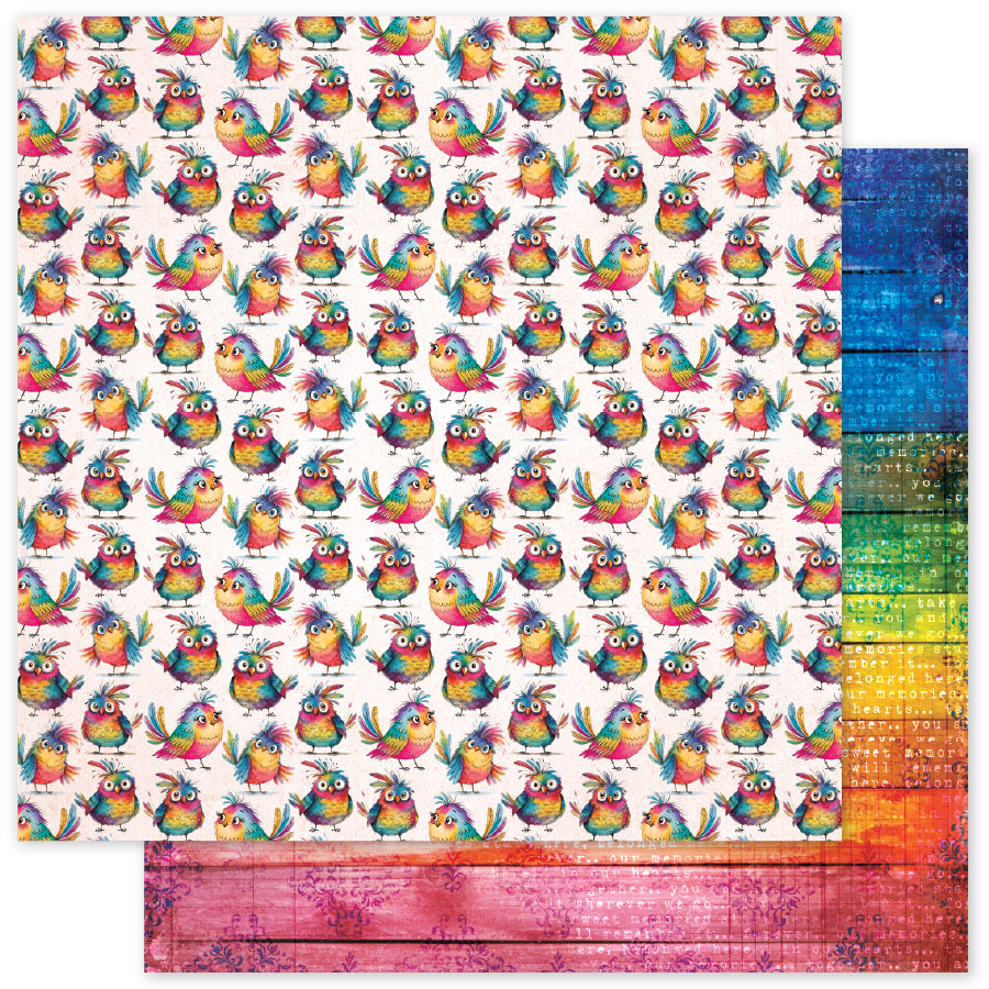 Collection de papiers Rainbow Village 6x6 35484