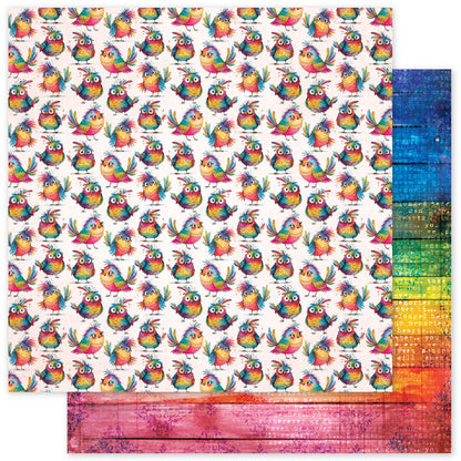 Collection de papiers Rainbow Village 6x6 35484