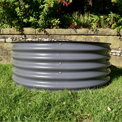 Kit de bac de jardin rond de 43 cm de hauteur