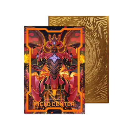 Centre de terrain en métal Dragon Supernova Rouge