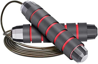 HAJEX Adjustable Jump Rope - PVC Coated Steel Wire