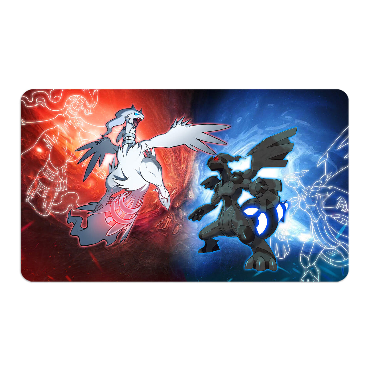 Reshiram and Zekrom Playmat