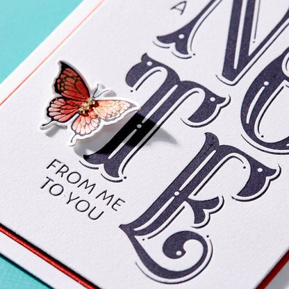 Une presse à imprimer « A Note from Me to You » de la collection BetterPress