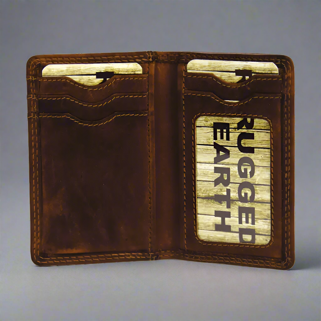 Porte-cartes petit format homme Rugged Earth