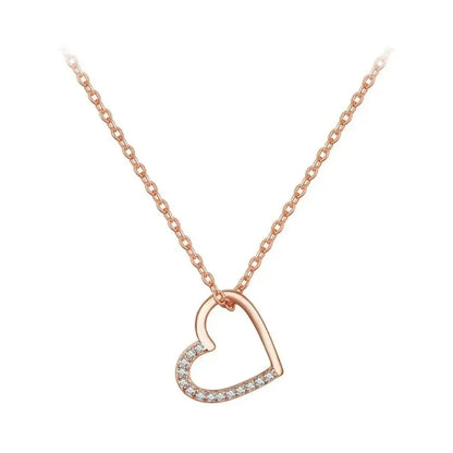 Collier à Chaîne en Argent Sterling 925 Véritable pour Femme - Bijoux Fins 46 cm