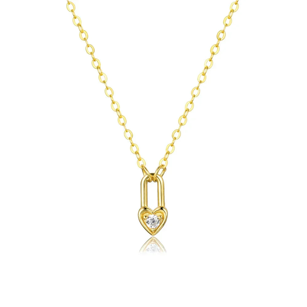 Pendentif Cœur en Argent Sterling